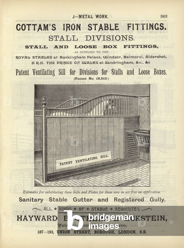 Page from The Architect's, Surveyor's and Engineer's Compendium 1892 (engraving)