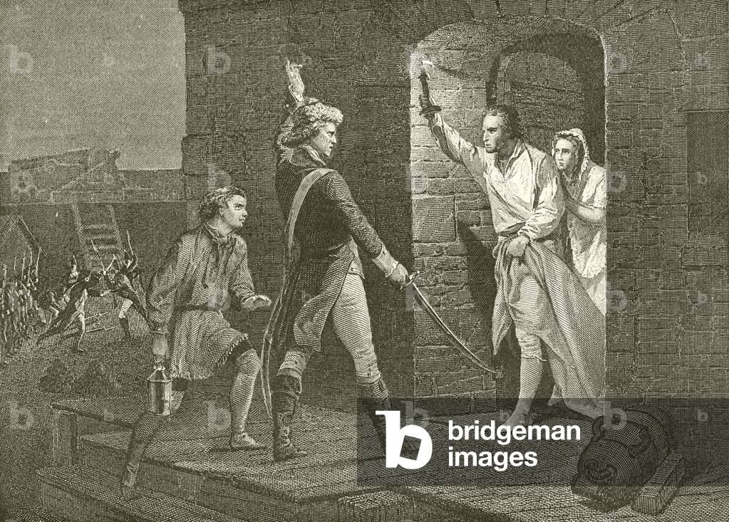 Ethan Allen at Ticonderoga (engraving)