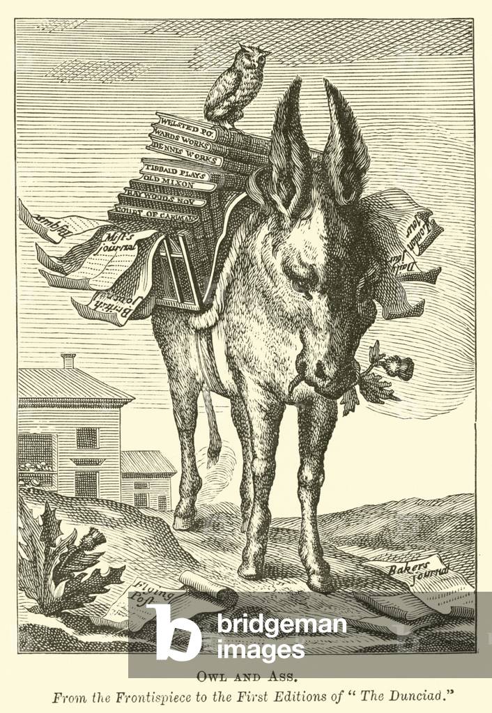 Owl and Ass (engraving)