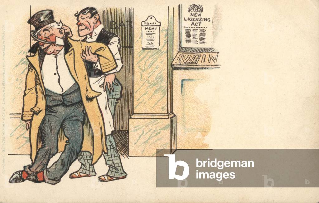 The new licensing act (colour litho)