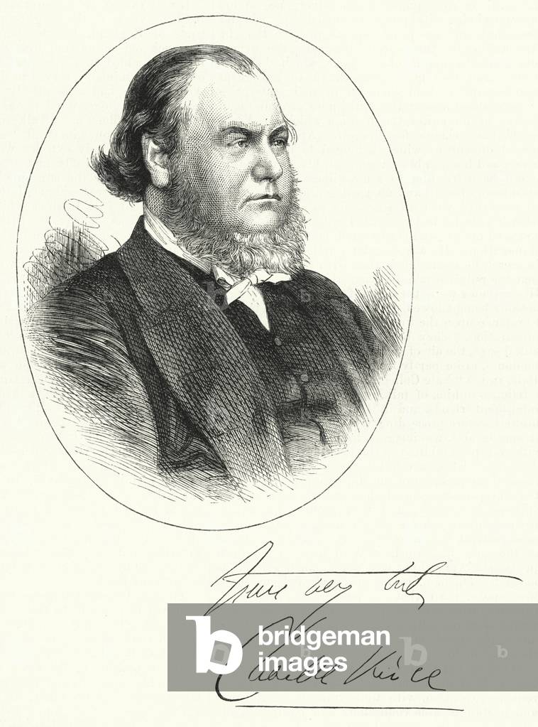 The Rev Charles Vince of Birmingham (engraving)