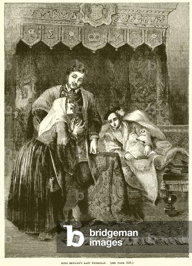 King Edward's Last Physician (engraving)