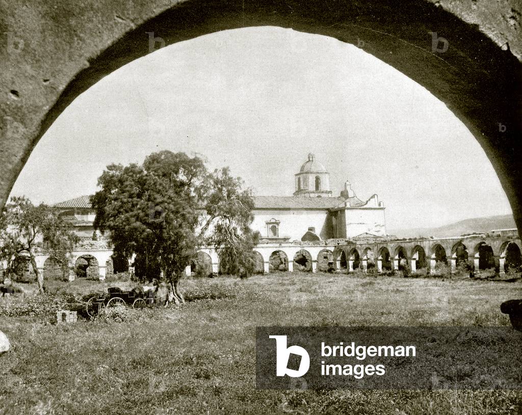 San Luis Rey, California (b/w photo)