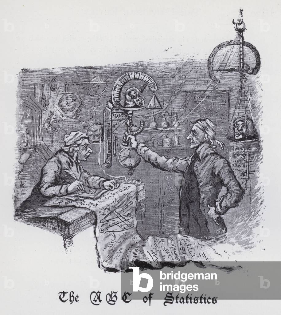 An ABC of Statistics (engraving)