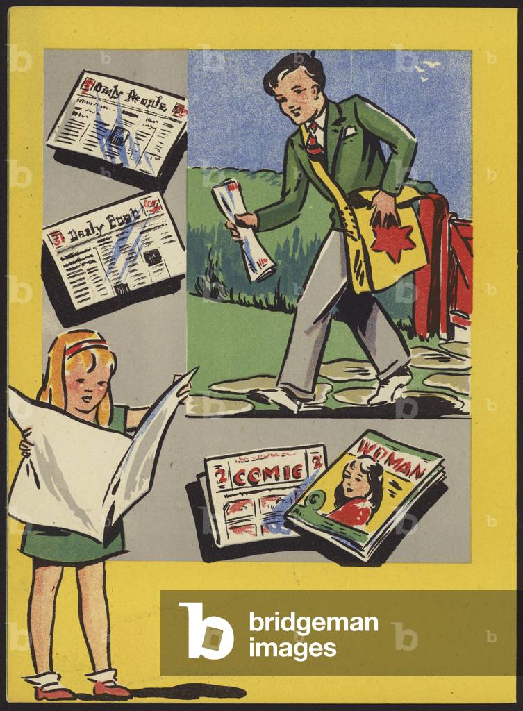 Illustration for See, No 2, by Dorothy Dealtry (colour litho)