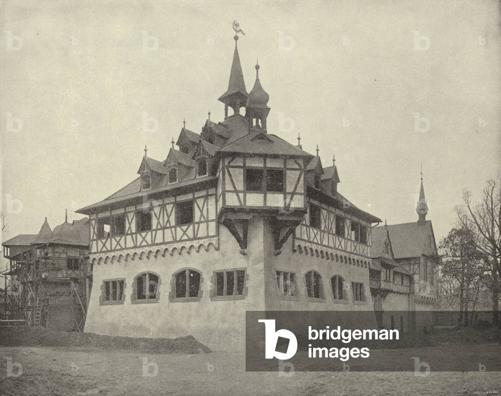 The German Castle (b/w photo)