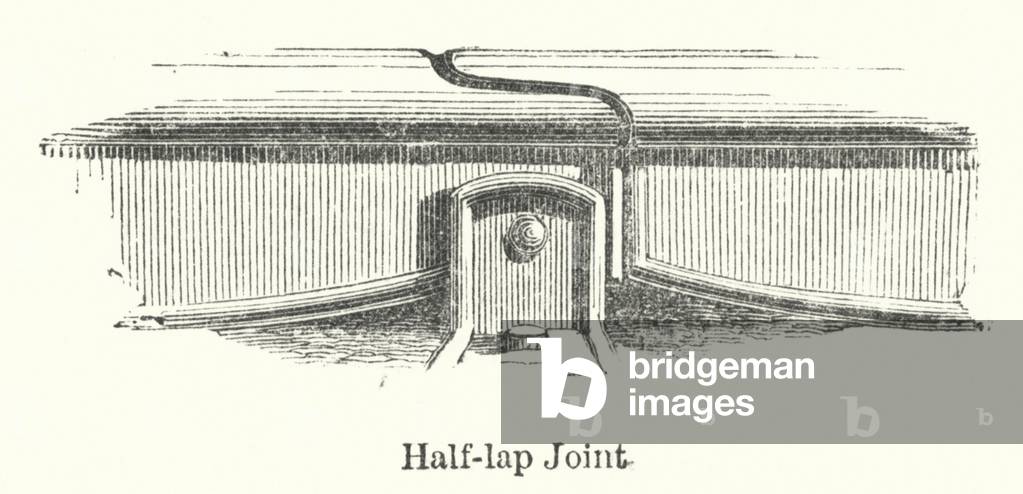 Half-lap Joint (engraving)