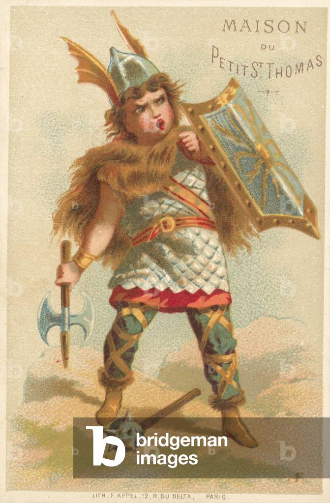 Warrior (chromolitho)