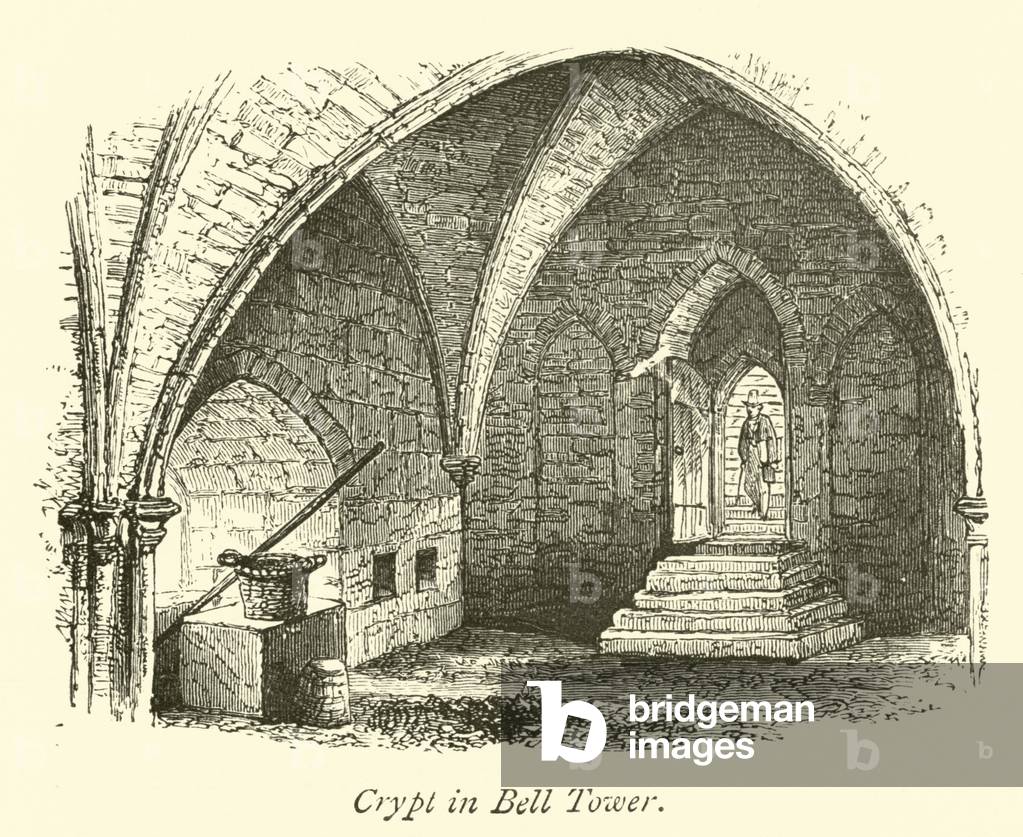 Crypt in Bell Tower (engraving)