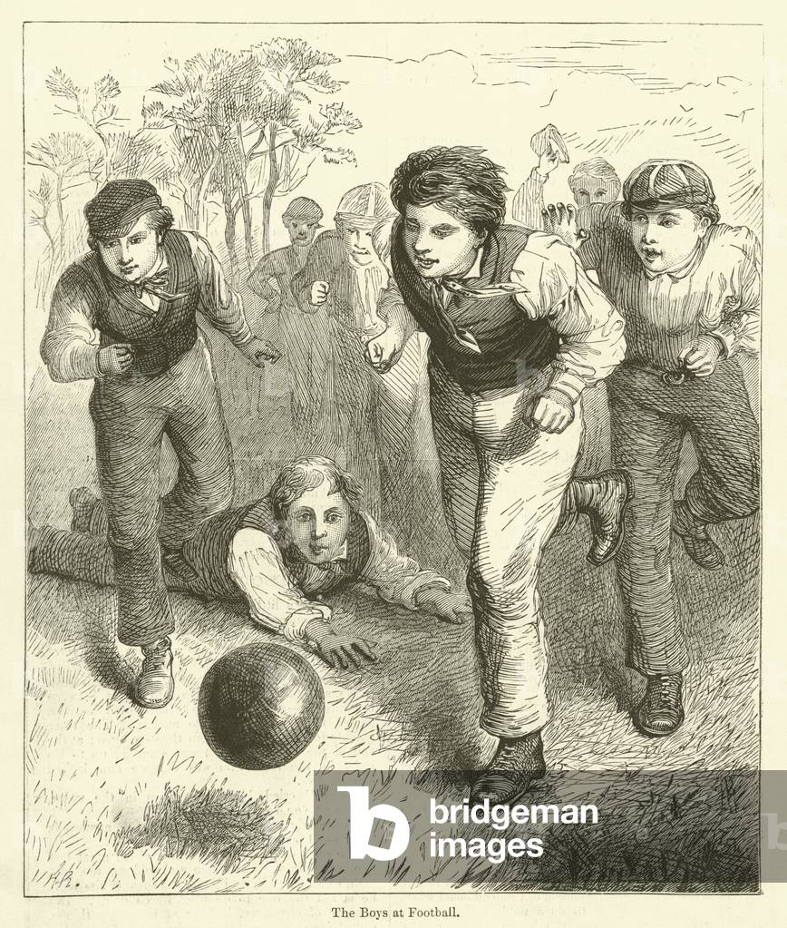 The Boys at Football (engraving)