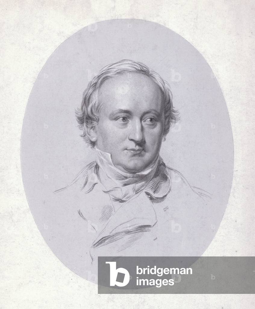 Christian Karl Josias von Bunsen, German diplomat and scholar (engraving)