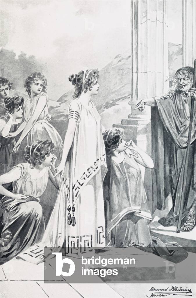 Illustration for Goethe's Faust (litho)