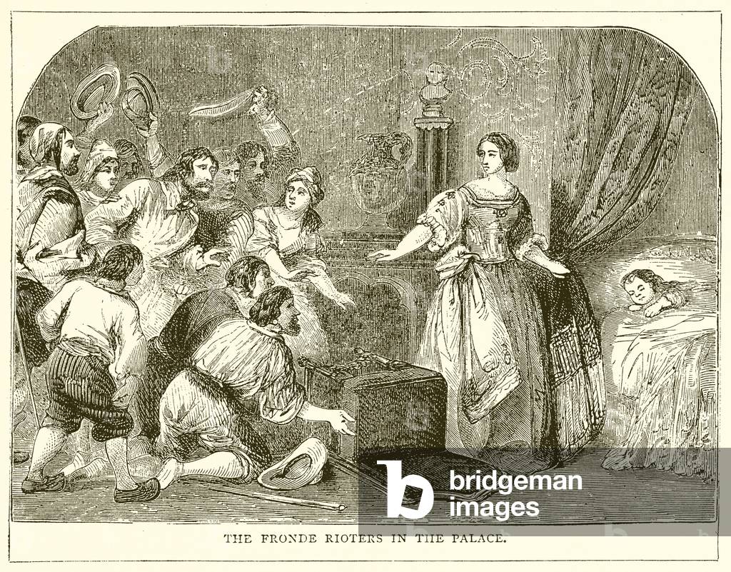 The Fronde Rioters in the Palace (engraving)