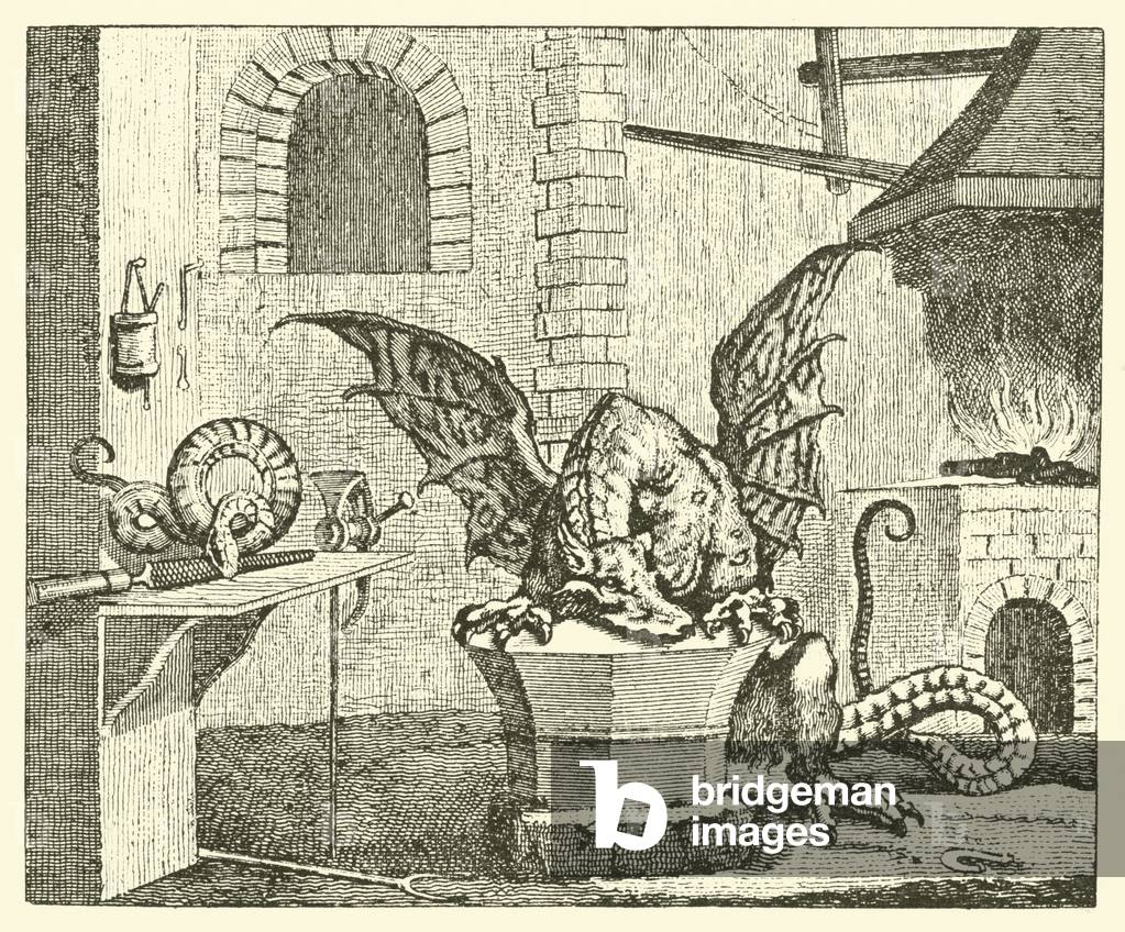The viper and the file (engraving)