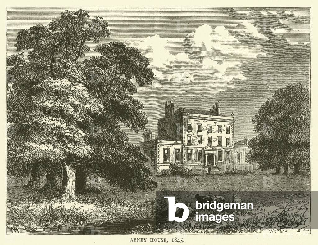 Abney House, 1845 (engraving)