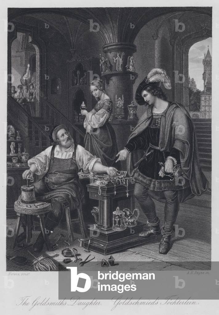 The Goldsmith's Daughter (engraving)
