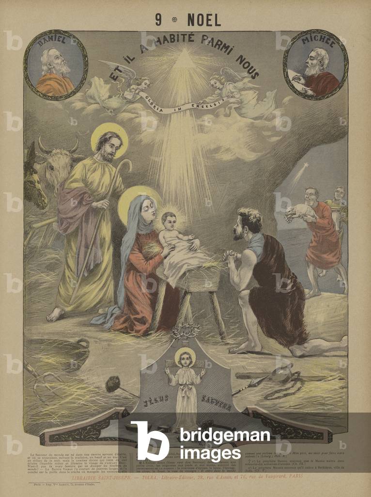 Christmas (colour litho)