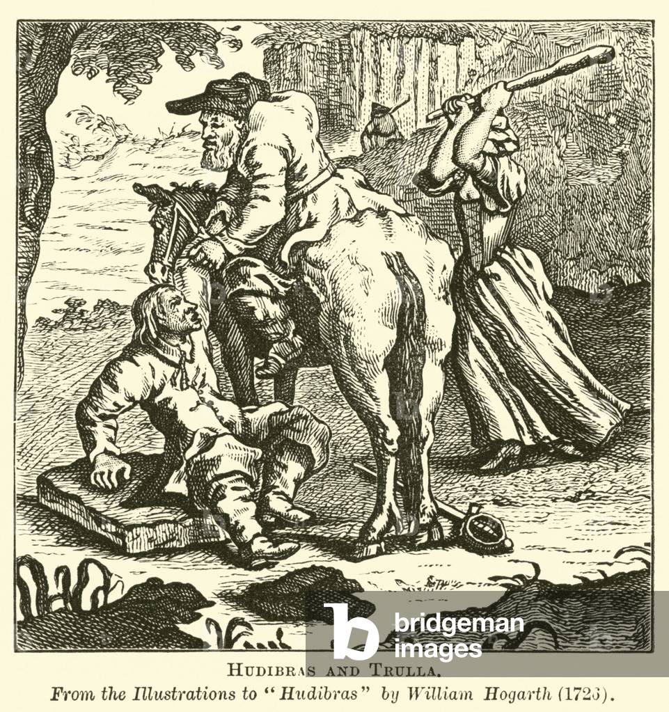 Hudibras and Trulla (engraving)