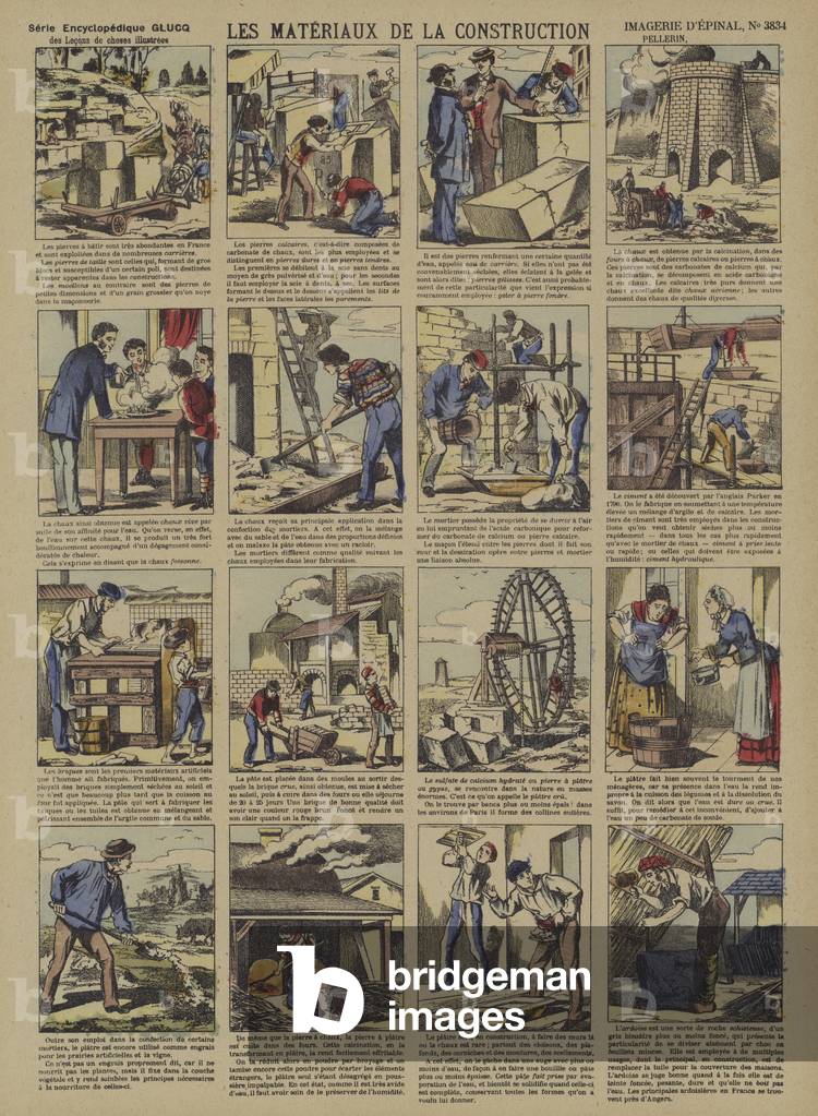 Building materials  (Epinal print)