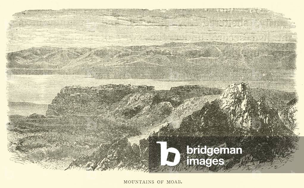 Mountains of Moab (engraving)