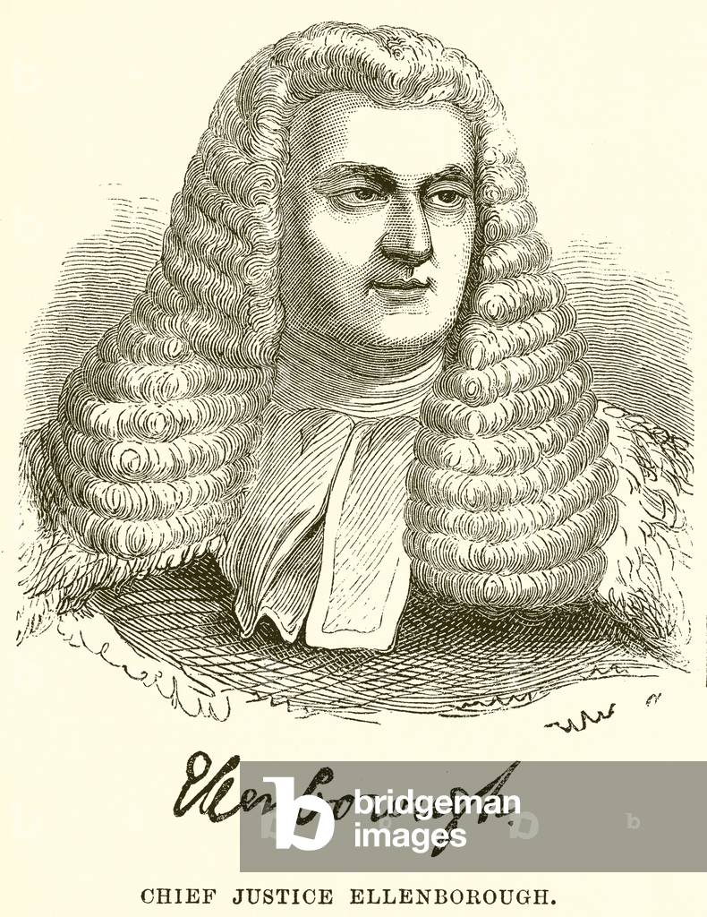 Chief Justice Ellenborough (engraving)