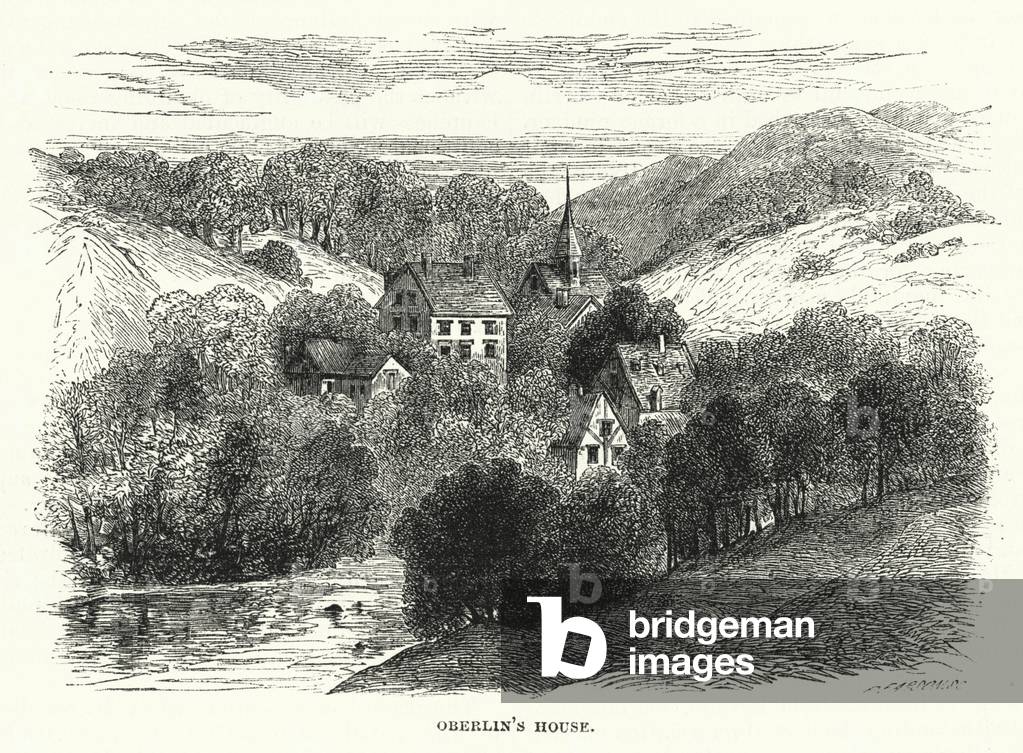 Oberlin's House (engraving)