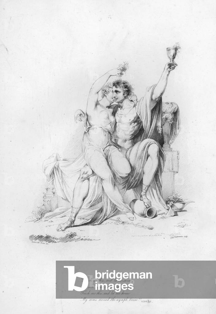 Anacreon, Ode LII (engraving)