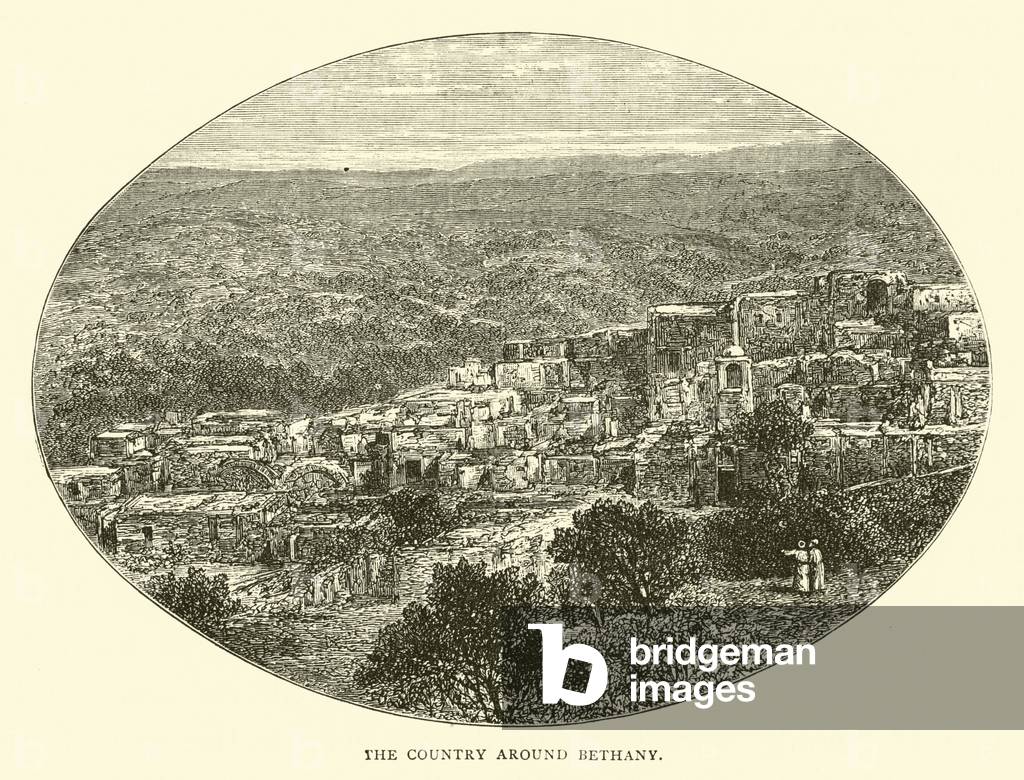 The Country around Bethany (engraving)
