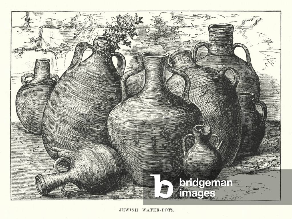 Jewish Water-Pots (engraving)