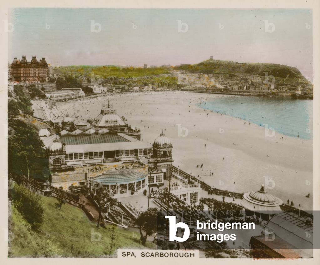 Spa, Scarborough (coloured photo)