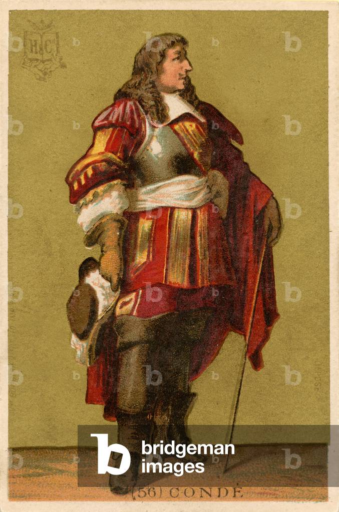 Le Grand Condé (chromolitho)