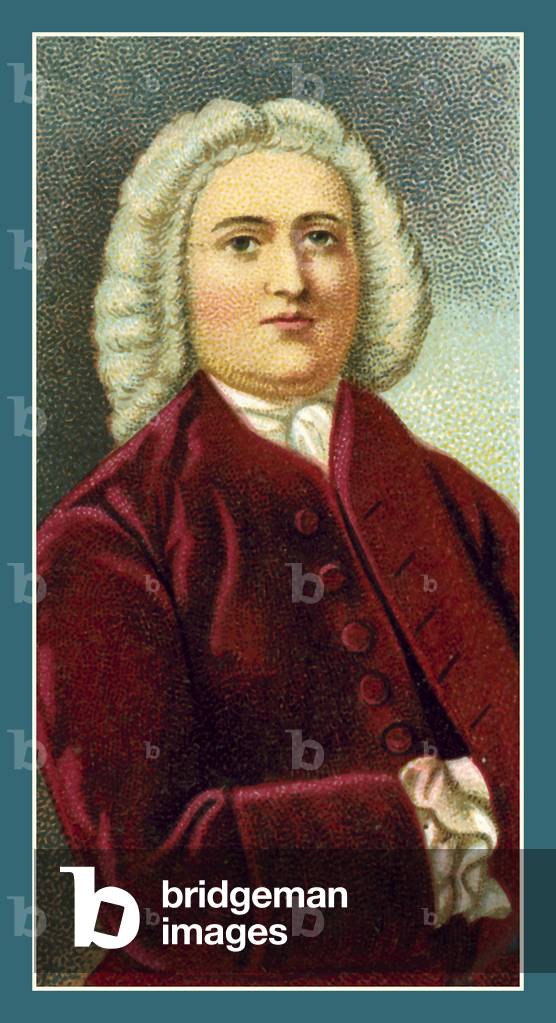 Edward Vernon (1684-1757), by Thomas Gainsborough, RA (chromolitho)