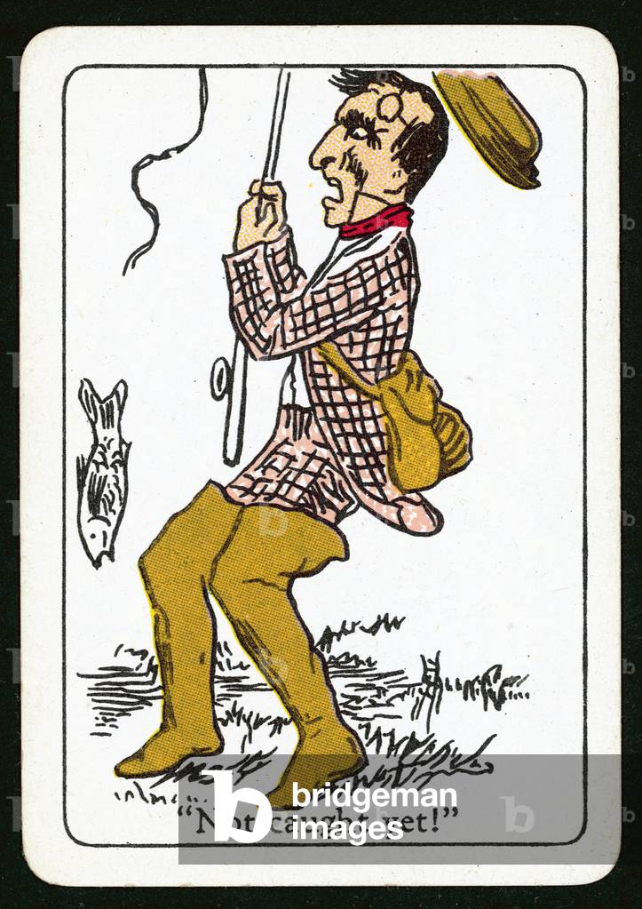 Not Caught Yet! (colour litho)