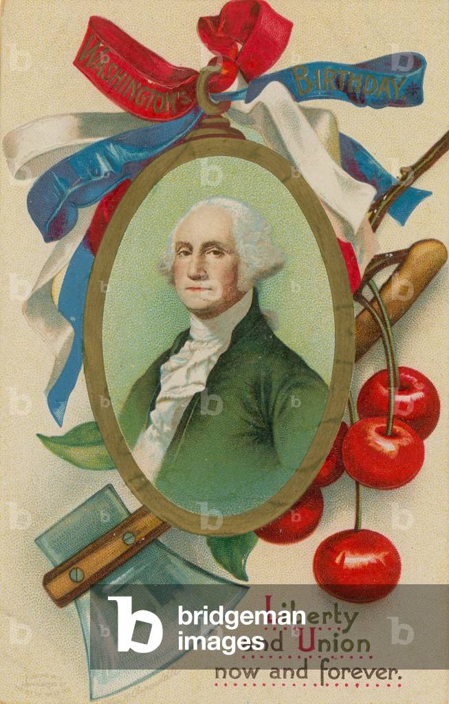 Washington's Birthday (chromolitho)