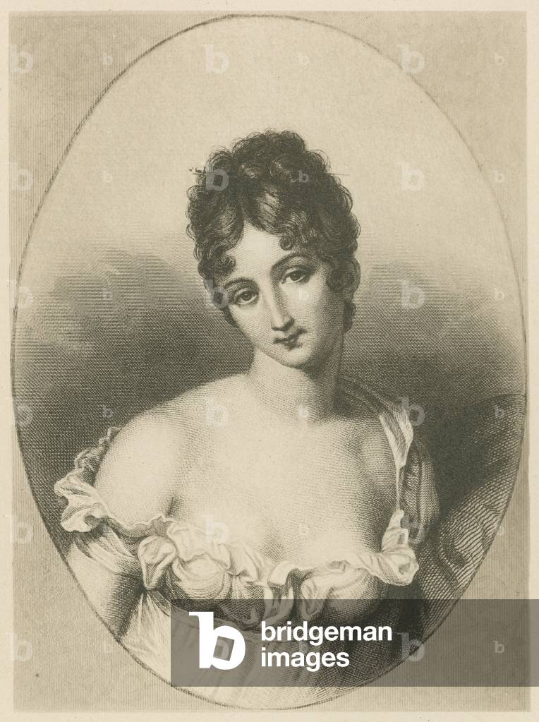 Juliette Recamier (litho)