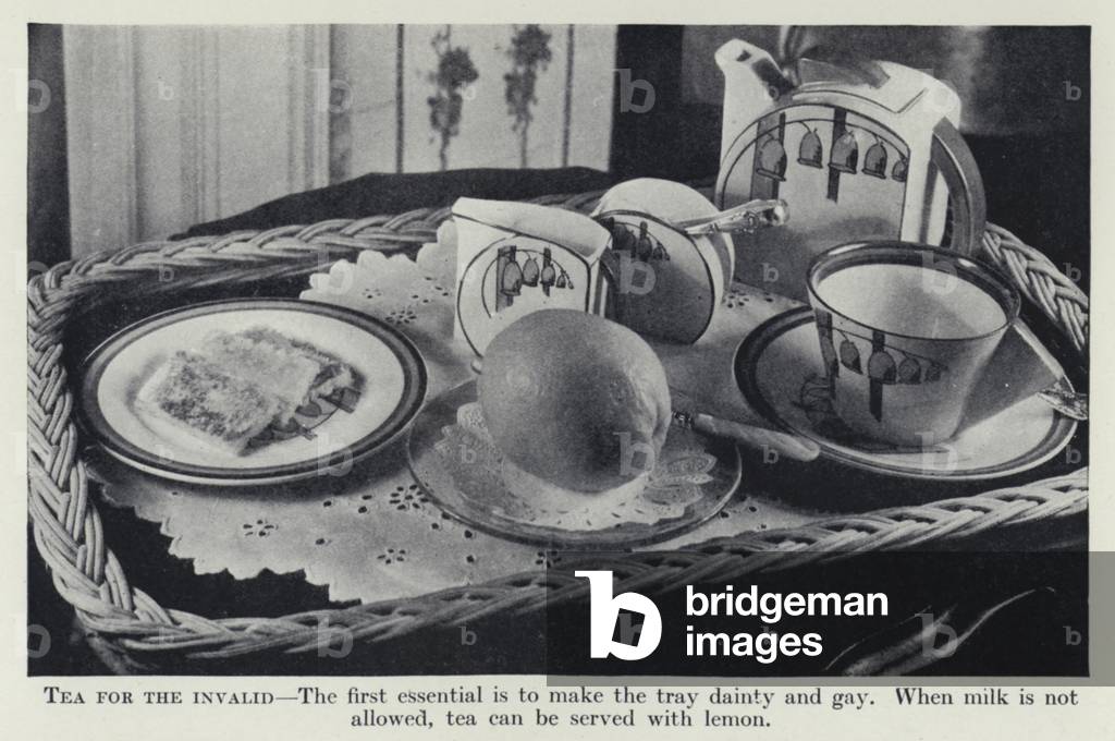 Tea for the Invalid (b/w photo)