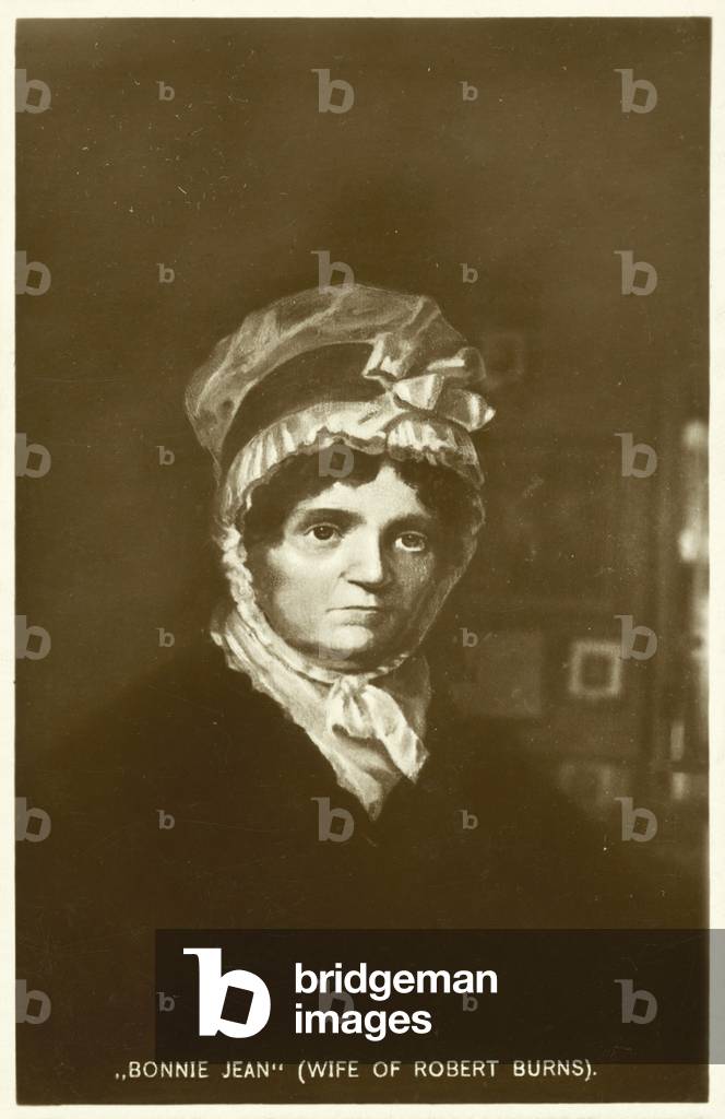 Bonnie Jean, the wife of Robert Burns (litho)