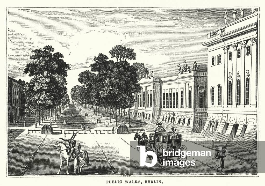 Public Walks, Berlin (engraving)