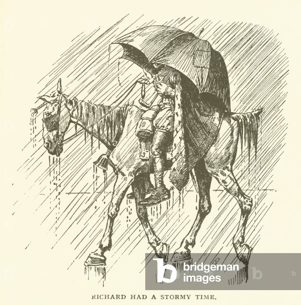 Richard had a stormy time (engraving)