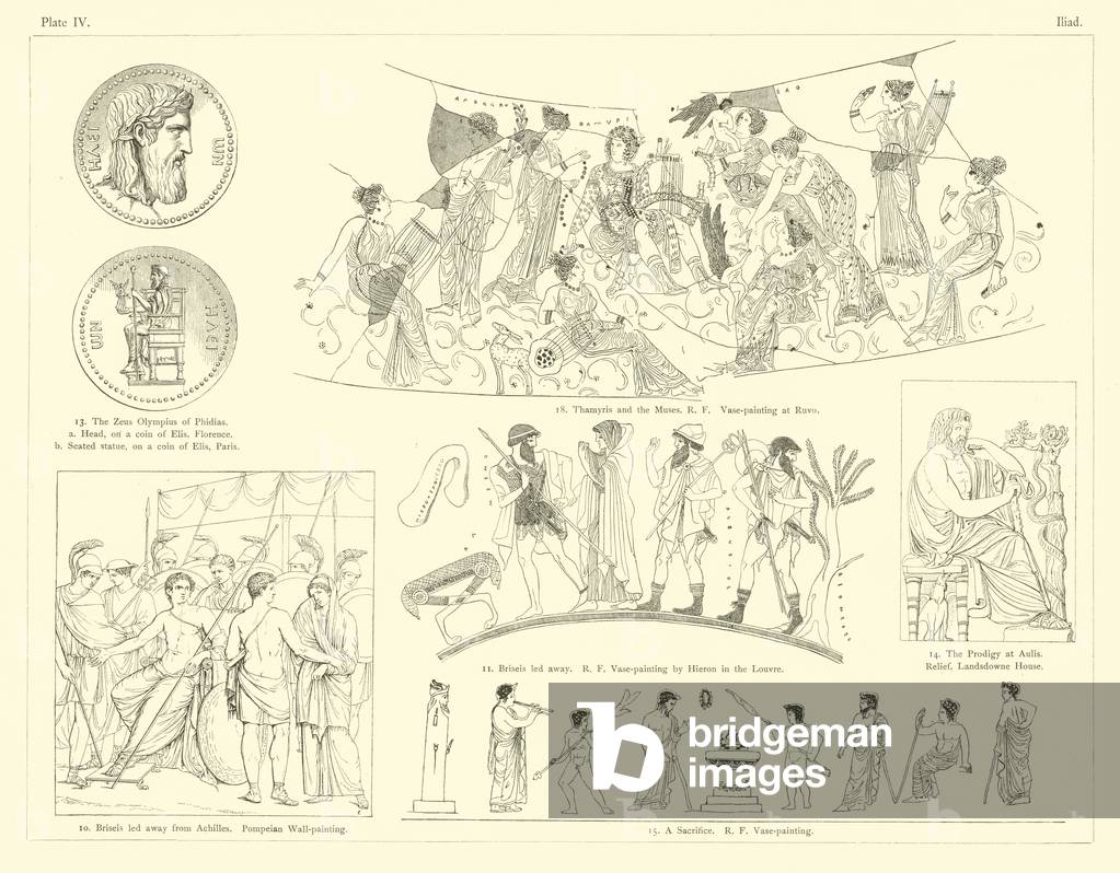 Homer's Iliad (engraving)