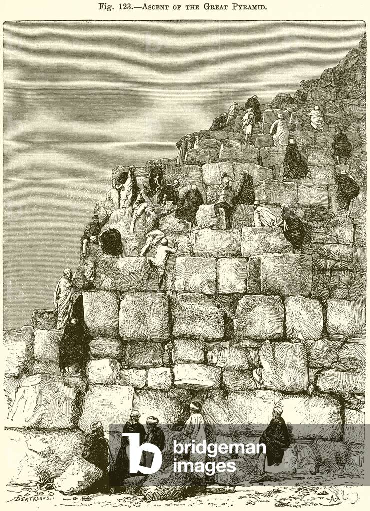 Ascent of the Great Pyramid (engraving)