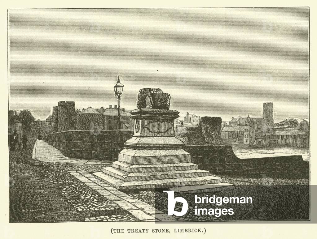 The Treaty Stone, Limerick (engraving)
