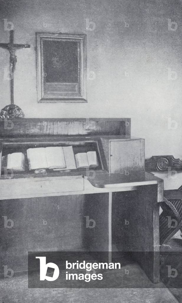 Cell of Savonarola (b/w photo)