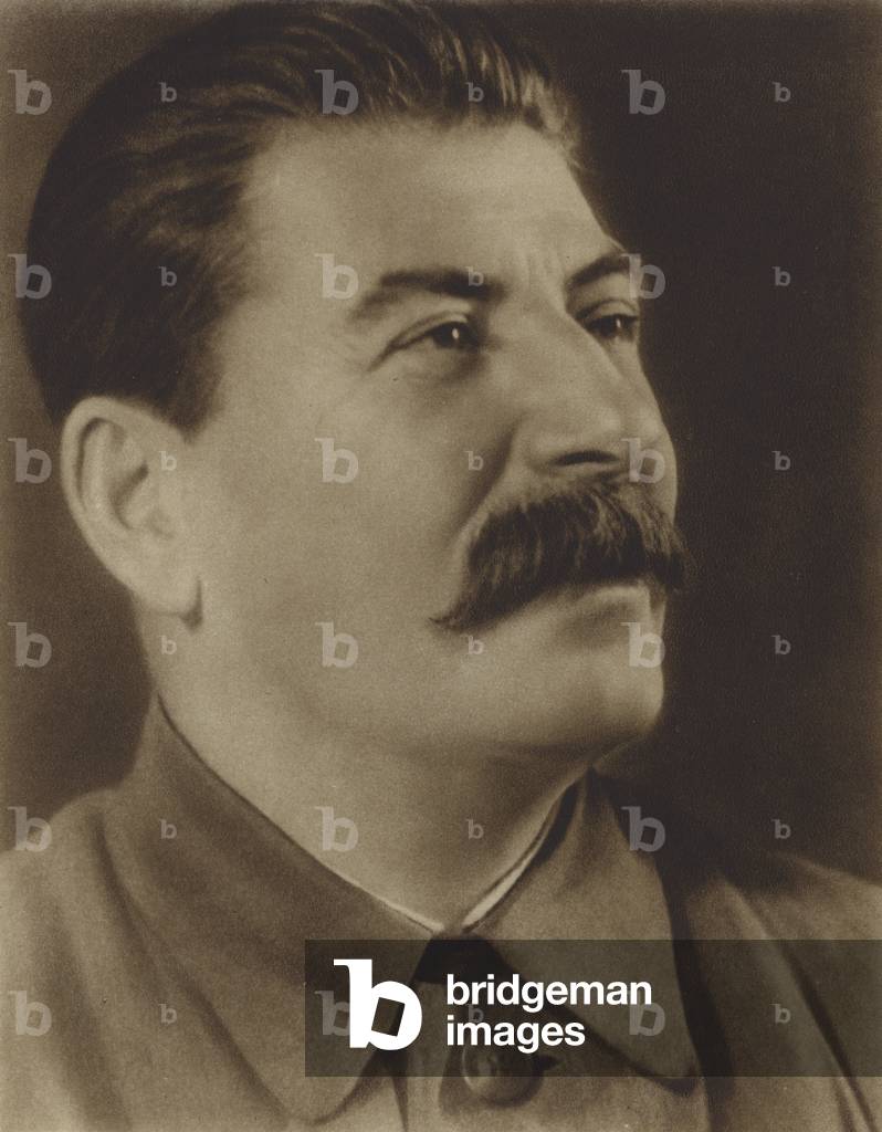 Joseph Stalin, Soviet leader (b/w photo)