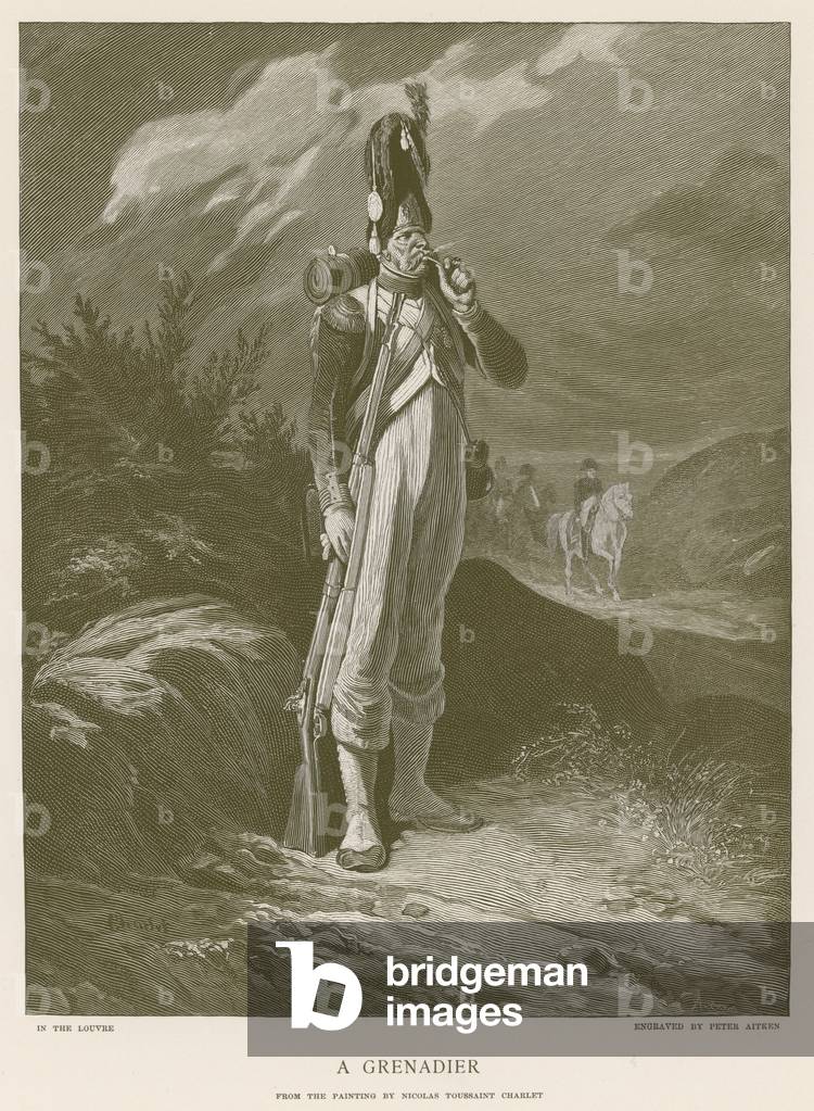 A grenadier (engraving)