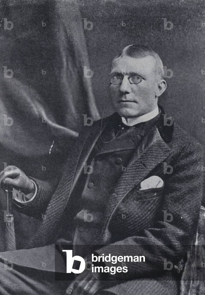 James Whitcomb Riley (b/w photo)
