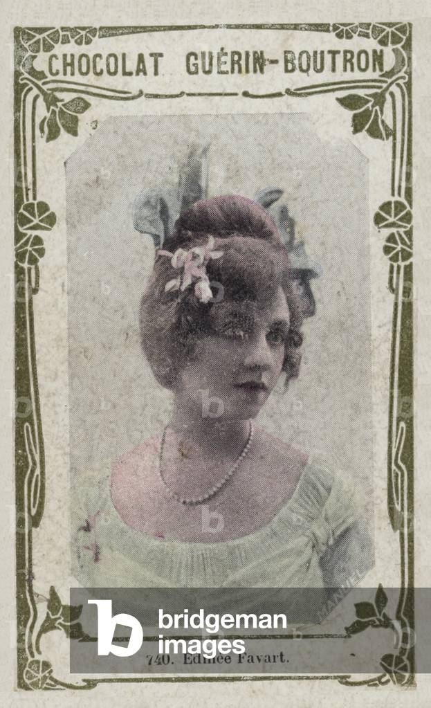 Edmee Favart (coloured photo)
