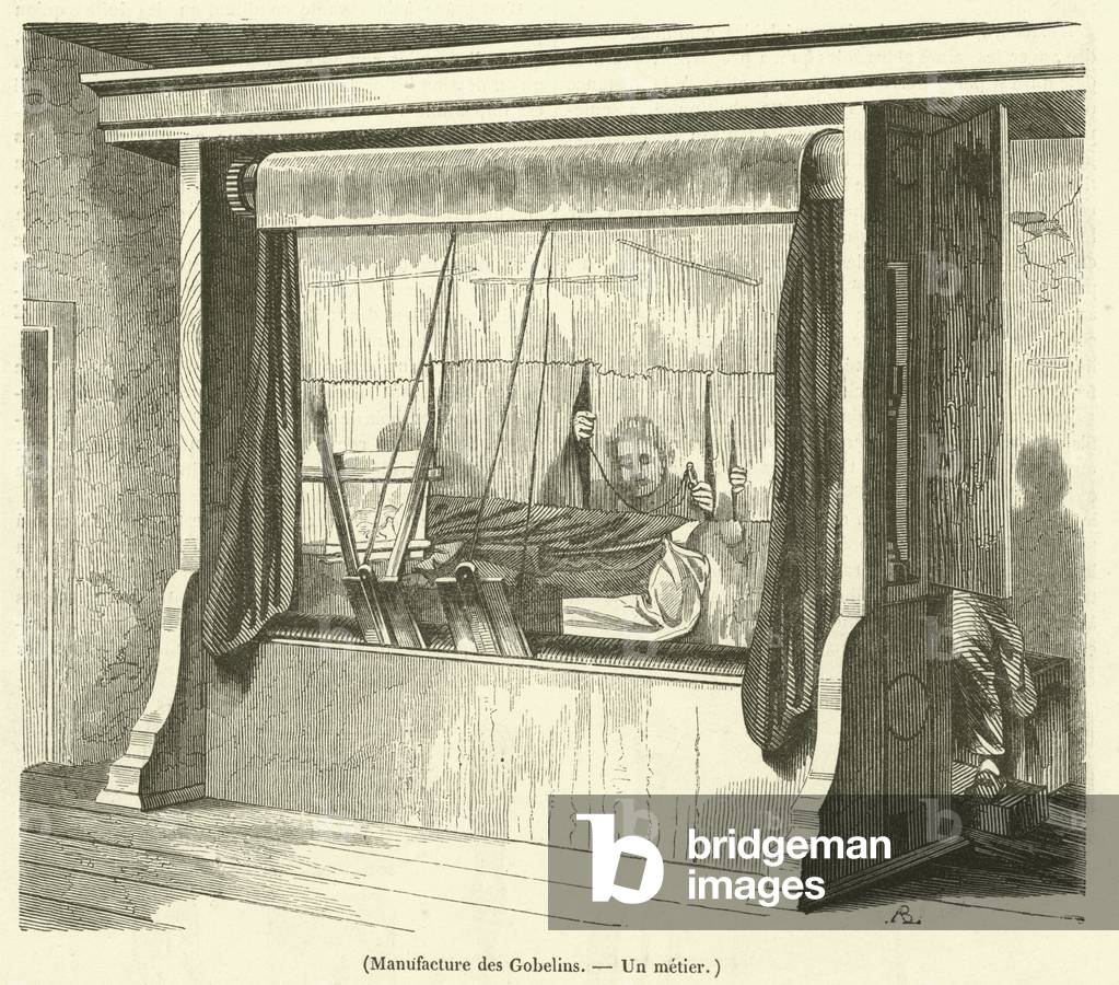 Manufacture des Gobelins, Un metier (engraving)