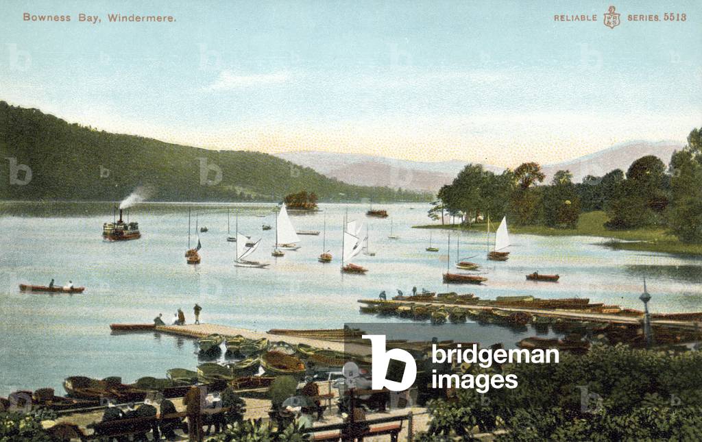 Bowness Bay, Windermere (colour photo)