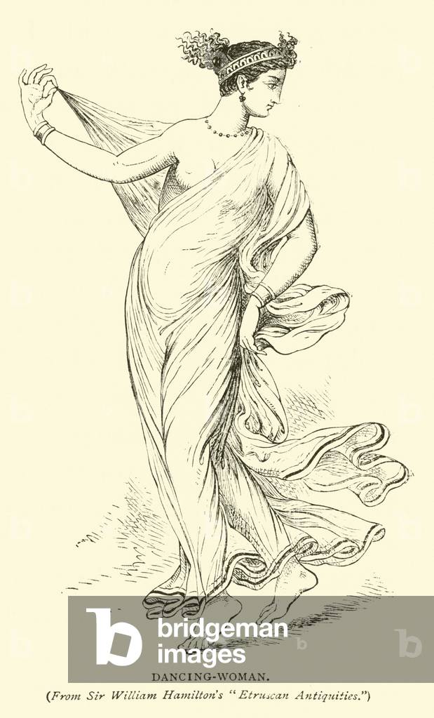 Dancing-woman (engraving)